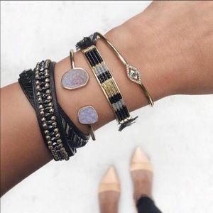 Stella and Dot Glided Path Double Wrap Bracelet